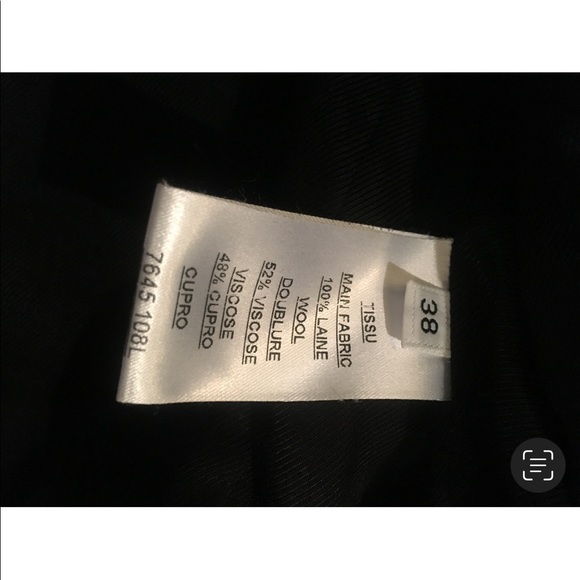 Balmain Black Jacket Size 38 - Picture 4 of 4